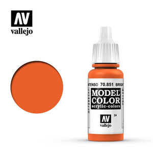 Couleur du modèle Vallejo - 70.851 orange vif