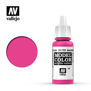 Vallejo modellfarge - 70.735 fluorescerende magenta