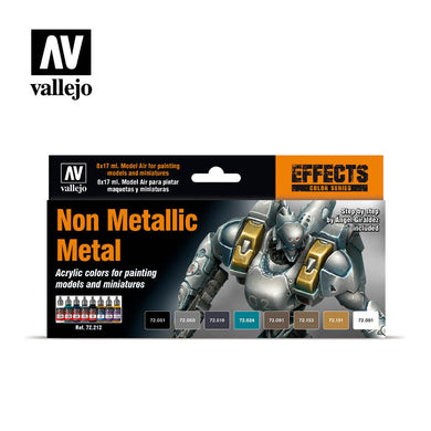 Vallejo Effects Game Color Non Metallic Metal Set