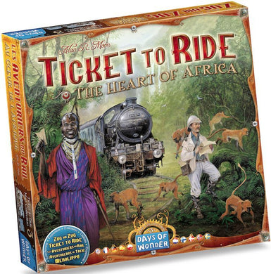 Ticket to Ride Map Collection Volume 3 The Heart of Africa