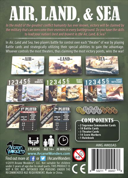 Air, Land & Sea Revised Edition