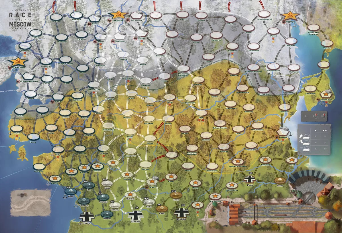Race to Moscow 1941
