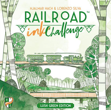 Railroad Ink Challenge - Lush Green Edition