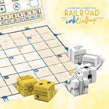Railroad Ink Challenge - Shining Yellow Edition