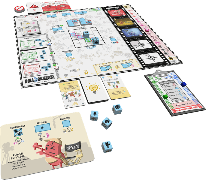 Roll Camera The Filmmaking Board Game
