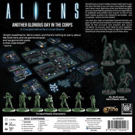 Aliens: Another Glorious Day in the Corps Survival Game
