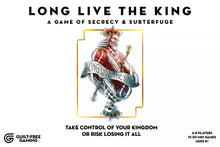 Load image into Gallery viewer, Long Live the King: A Game of Secrecy and Subterfuge