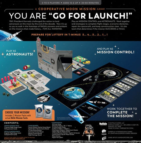 Apollo: A Game Inspired by NASA Moon Missions
