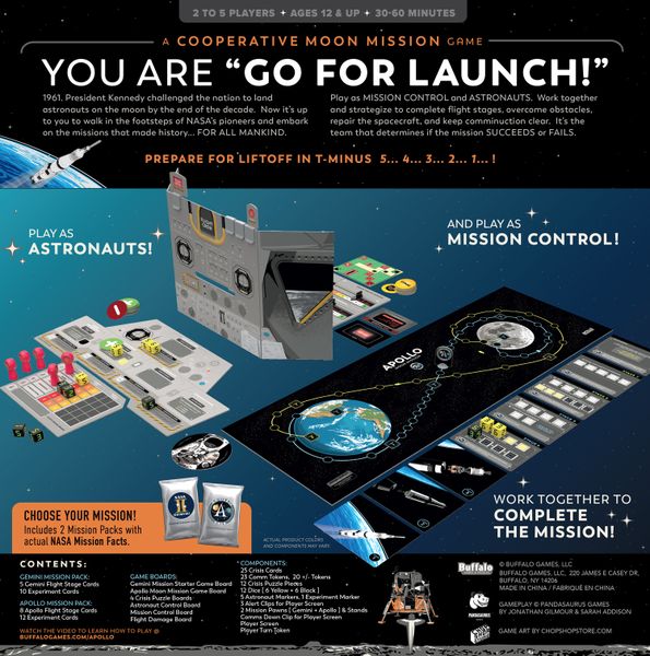 Apollo: A Game Inspired by NASA Moon Missions – Travelling Man UK