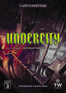 Cartographers Heroes Map Pack 3 Undercity Expansion
