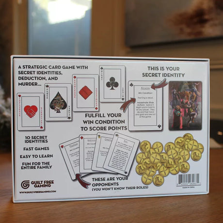Long Live the King: A Game of Secrecy and Subterfuge