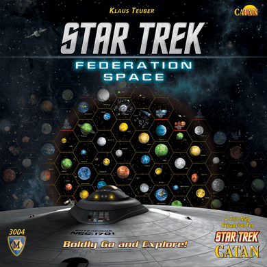 Star Trek Catan Federation Space Expansion