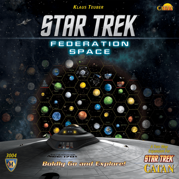 Star Trek Catan Federation Space Expansion