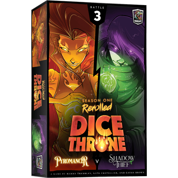 Dice Throne Season One Rerolled 3: Pyromancer vs Shadow Thief