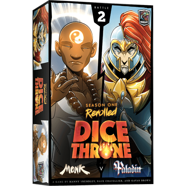 Dice Throne Season One Rerolled 2: Monk vs Paladin