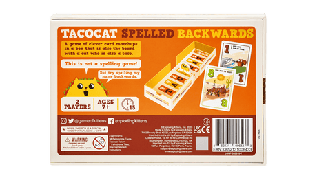Tacocat Spelled Backwards