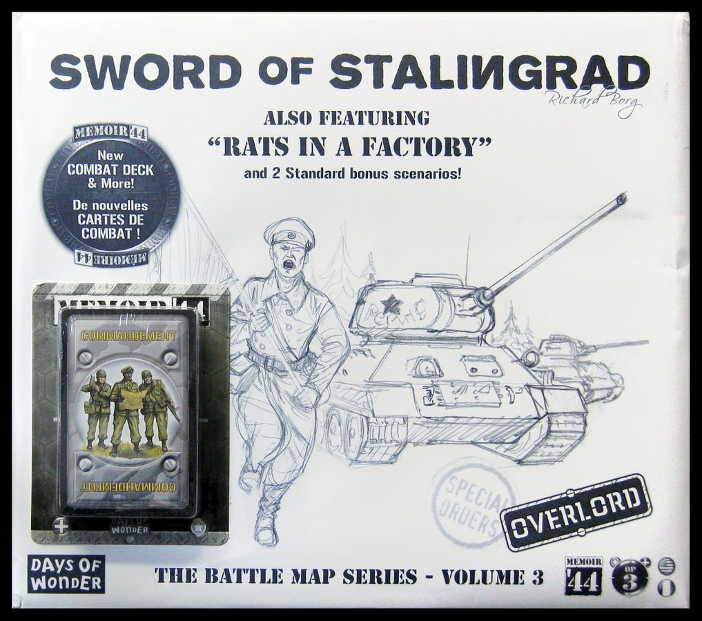 Memoir '44 Battle Map OP3 Sword of Stalingrad