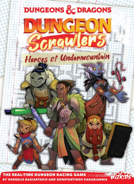 Dungeons & Dragons: Dungeon Scrawlers Heroes of Undermountain