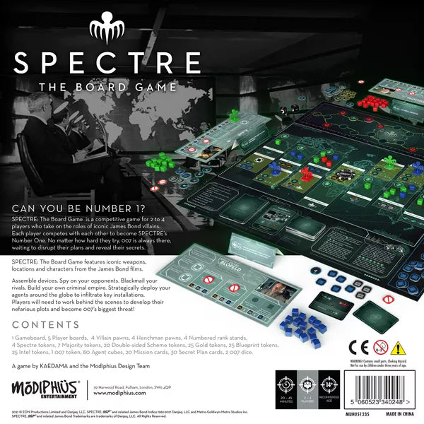Spectre 007 The Board Game