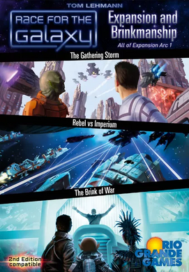 Race for the Galaxy Expansion and Brinkmanship - The Gathering Storm