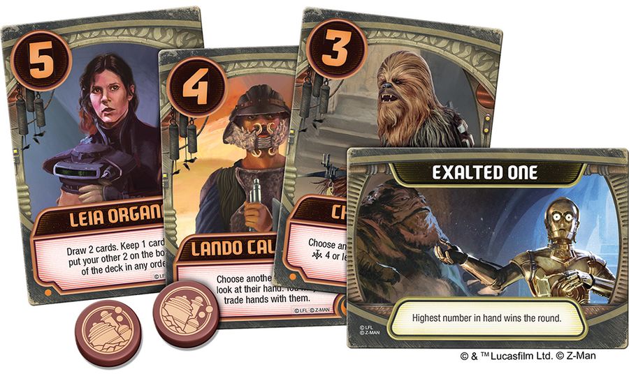 Star Wars Jabba's Palace - A Love Letter Game