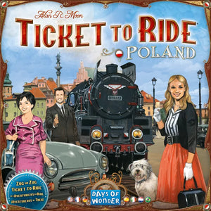 Ticket to Ride kartsamling 6.5 Polen