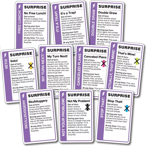 Fluxx More Surprises Expansion