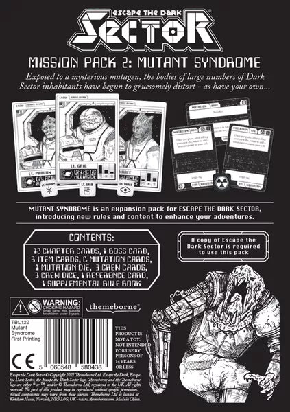 Escape the Dark Sector Mission Pack 2 Mutant Syndrome