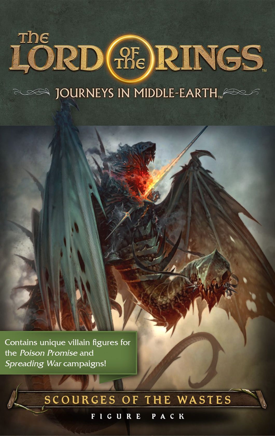 The Lord of the Rings Journeys in Middle Earth Scourges of the Wastes Figure Pack