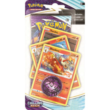 Load image into Gallery viewer, Pokemon TCG Sword &amp; Shield 06 Chilling Reign Premium Checklane Blister