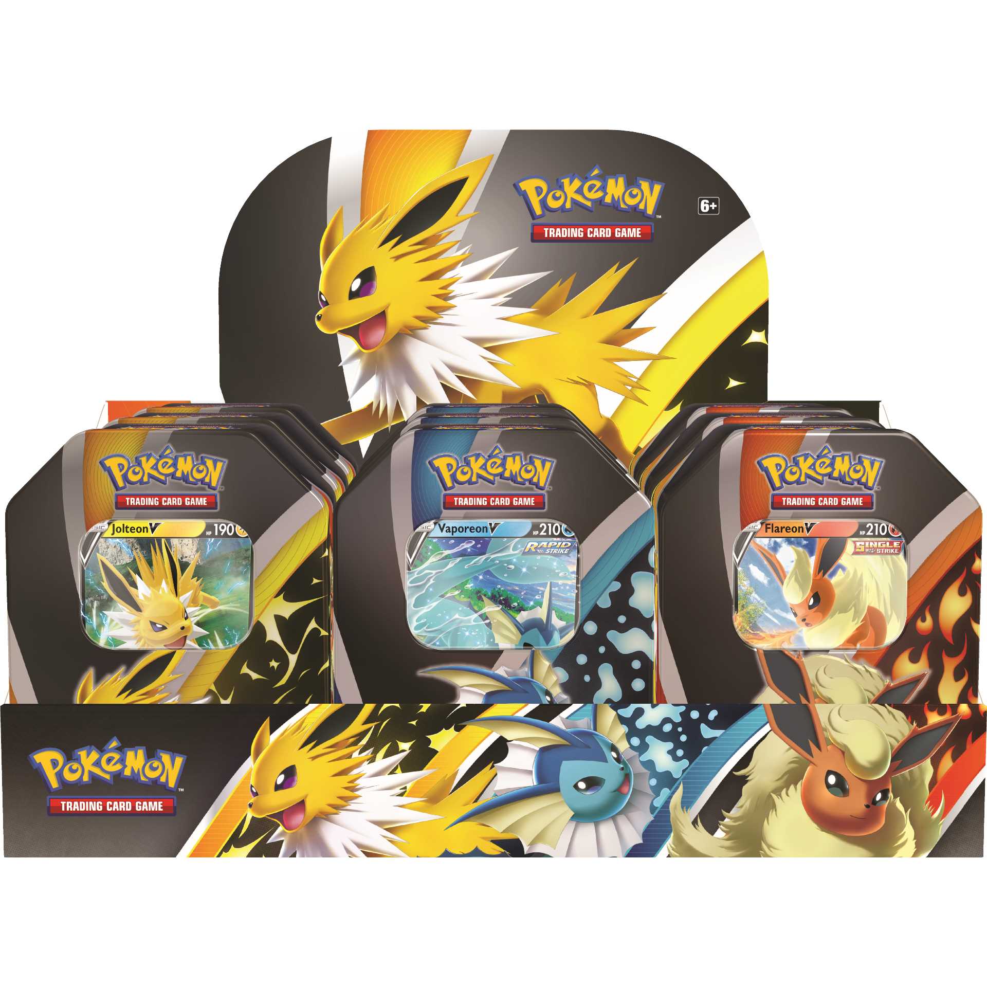 pokemon trading card game eevee evolutions tin Pokémon TCG Eevee Evolutions Tin – Travelling Man UK