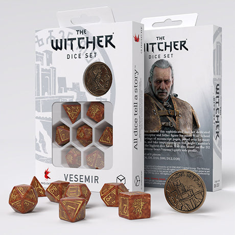 Q-Workshop The Witcher RPG Dice Set
