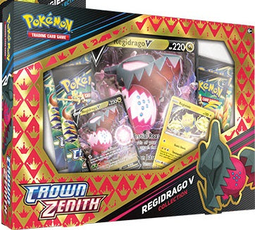 Pokemon TCG Sword & Shield 12.5 Crown Zenith Regidrago V Collection