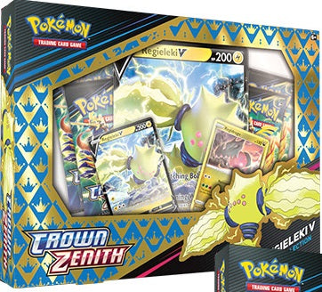 Pokemon TCG Sword & Shield 12.5 Crown Zenith Regieleki V Collection