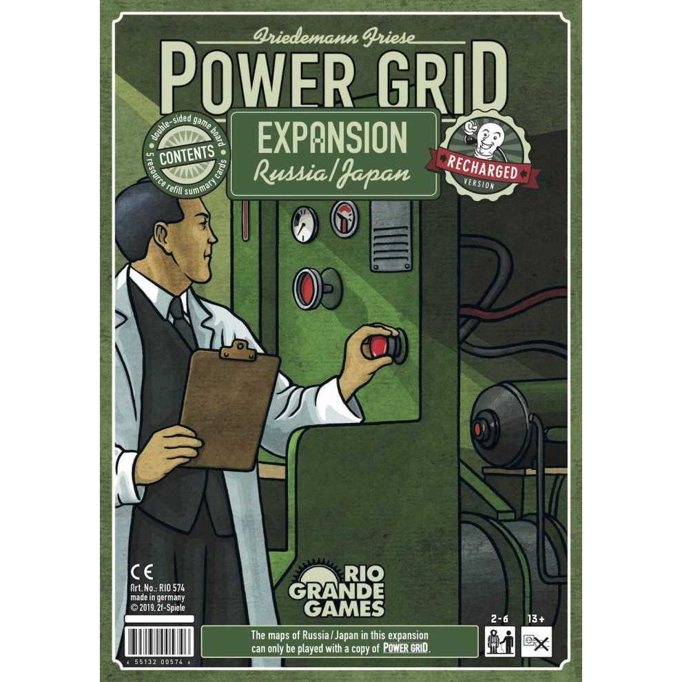 Power Grid: Russia / Japan Recharged