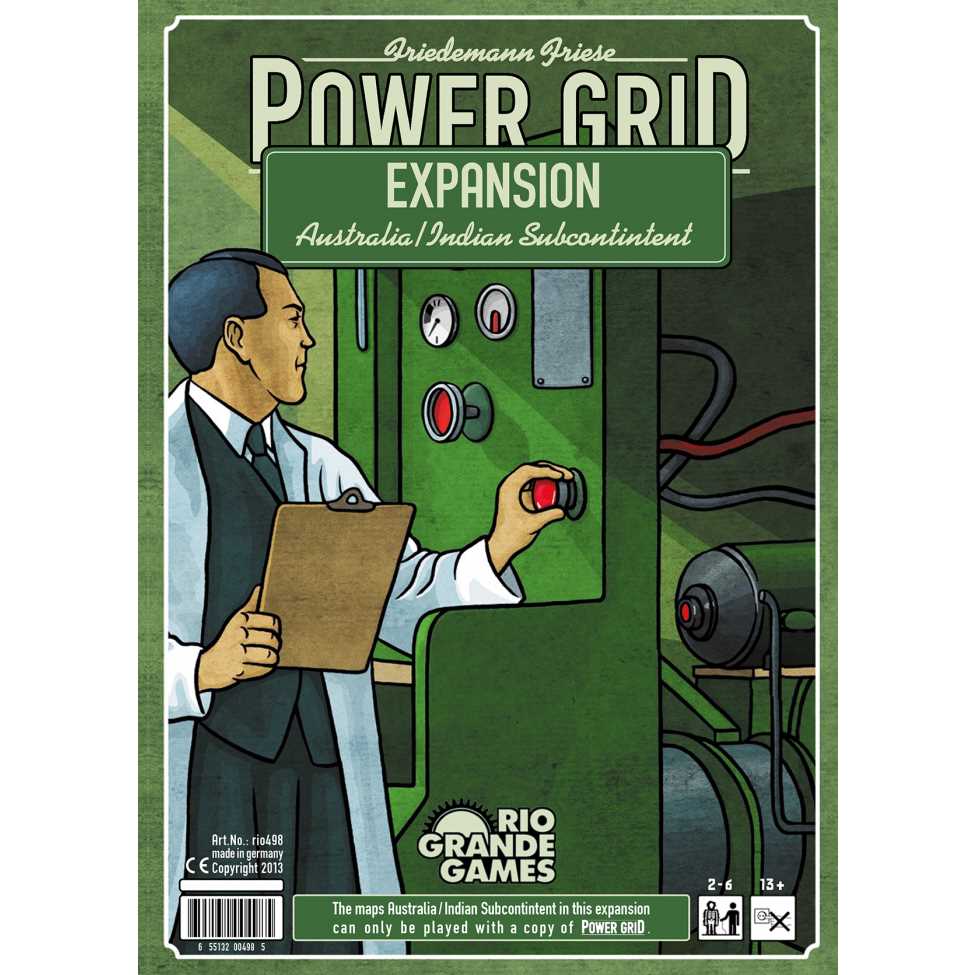 Power Grid: Australia / Indian Subcontinent 2nd Edition