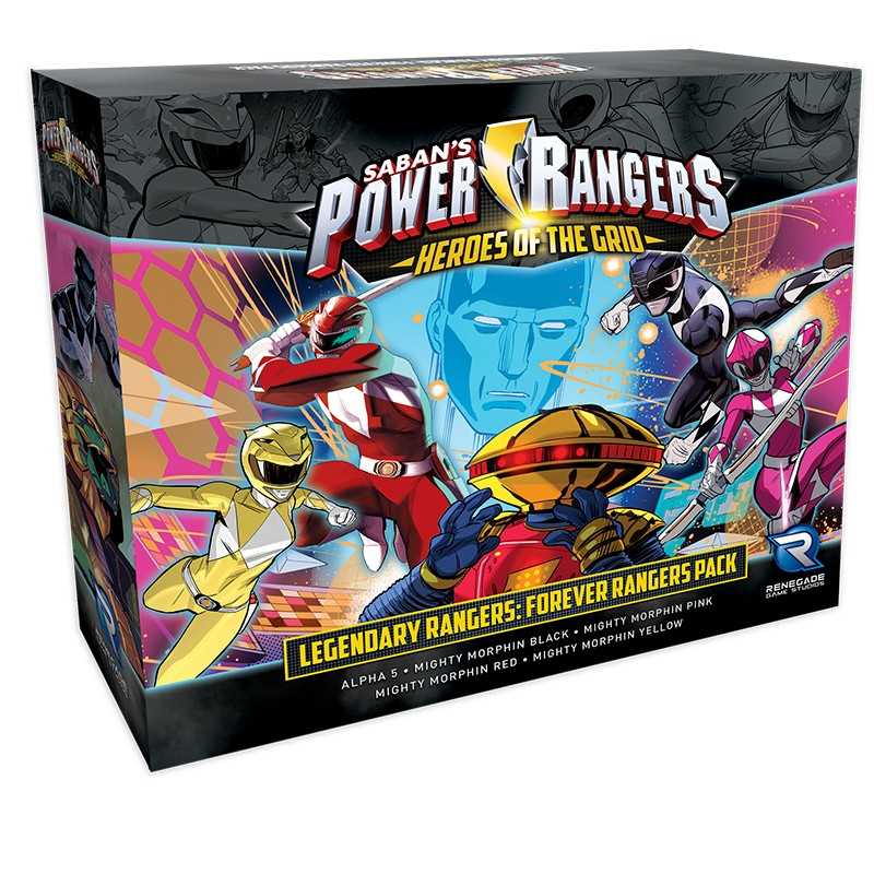 Power Rangers Heroes of the Grid: Legendary Rangers: Forever Rangers Pack