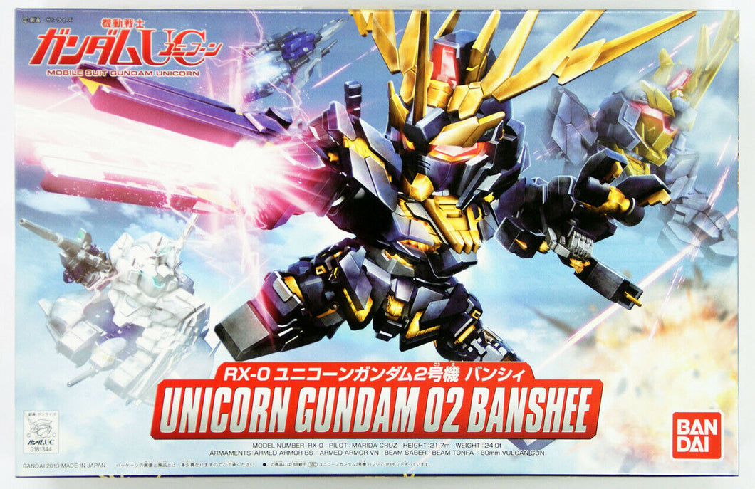 BB Gundam Unicorn 02 Banshee Model Kit