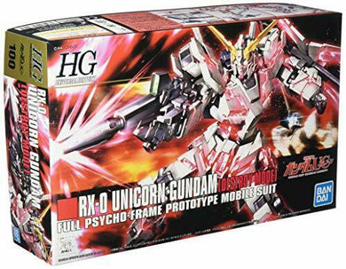 HGUC RX-0 Unicorn Gundam [Destroy Mode] 1/144 Model Kit