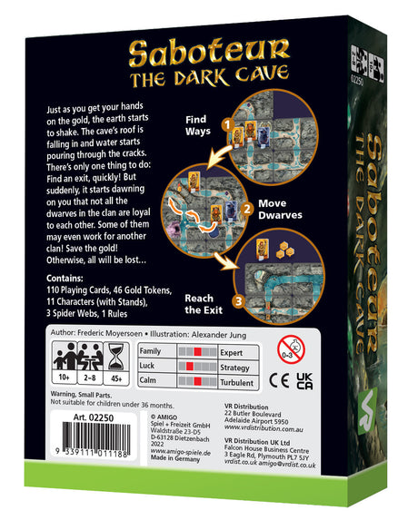 Saboteur The Dark Cave