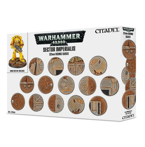 Warhammer 40K Sector Imperialis 32mm Round Bases