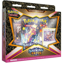 Load image into Gallery viewer, Pokemon TCG Shining Fates Mad Party Pin Collection