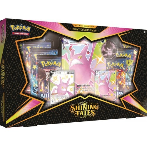 Pokemon TCG Shining Fates Shiny Crobat VMAX Premium Collection