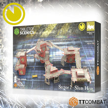 Laden Sie das Bild in den Galerie-Viewer, TTCombat Tabletop Scenics – Sektor 2 Slum Hive