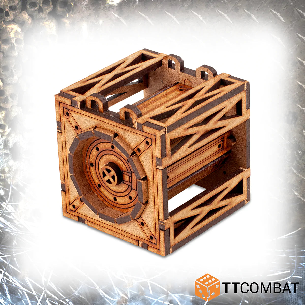 TTCombat Tabletop Scenics - Sci-fi Gothic Freighter Graveyard Small Containers