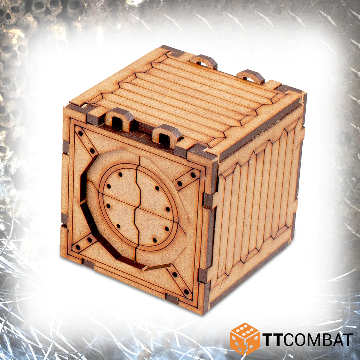TTCombat Tabletop Scenics - Sci-fi Gothic Freighter Graveyard Small Containers