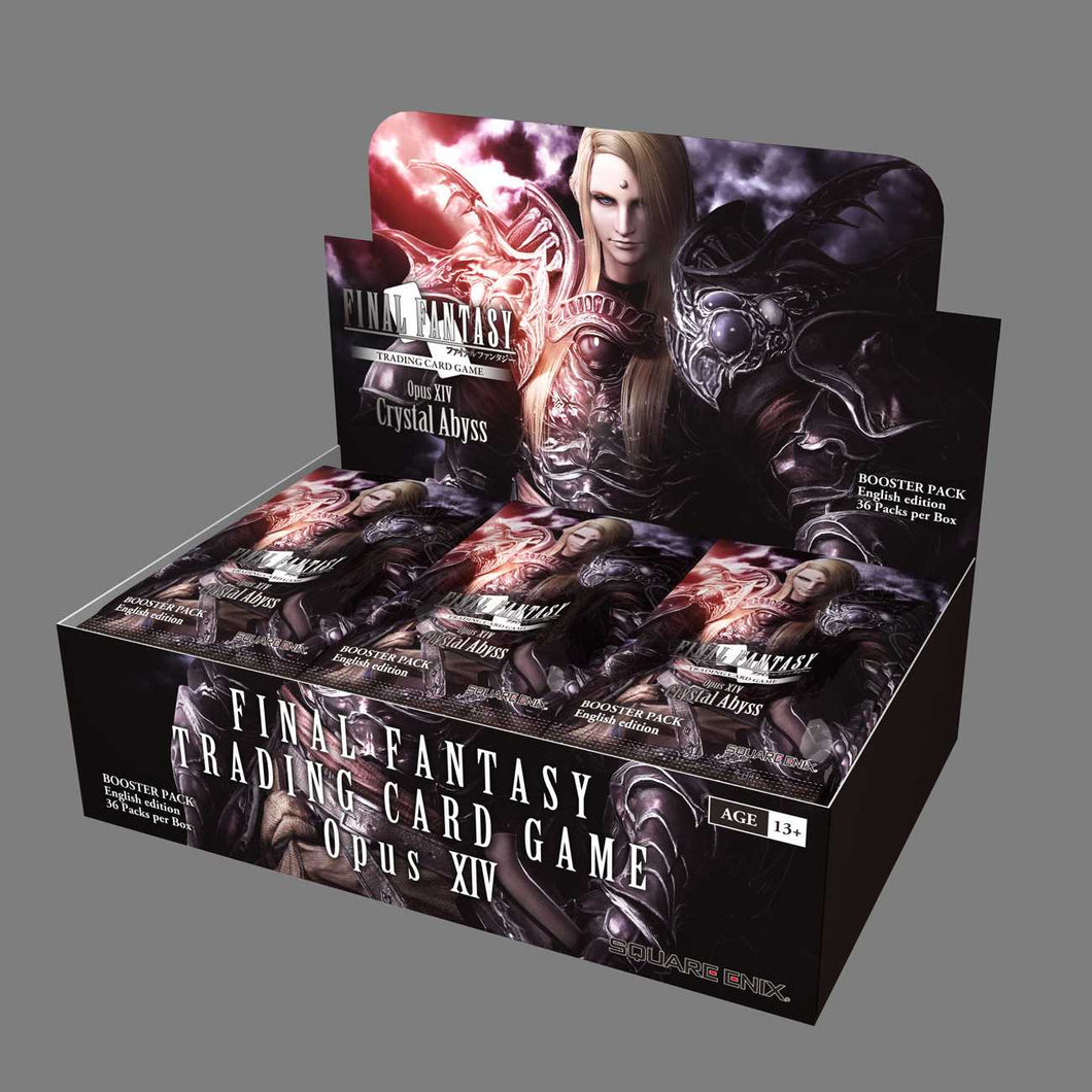 Final Fantasy TCG Opus XIV (14) Crystal Abyss Booster Box – Travelling Man UK