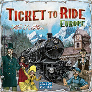 Ticket für eine Fahrt durch Europa