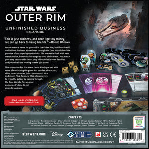 Star Wars Outer Rim - Unfinished Business Expansion
