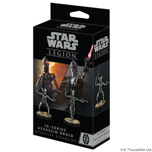 Extension opérationnelle des droïdes assassins de la série ig de la Légion de Star Wars